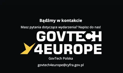 zdjęcie do
														 artykułu: SZCZYT  GOVTECH4EUROPE BUDOWANIE CYFROWYCH MOSTÓW